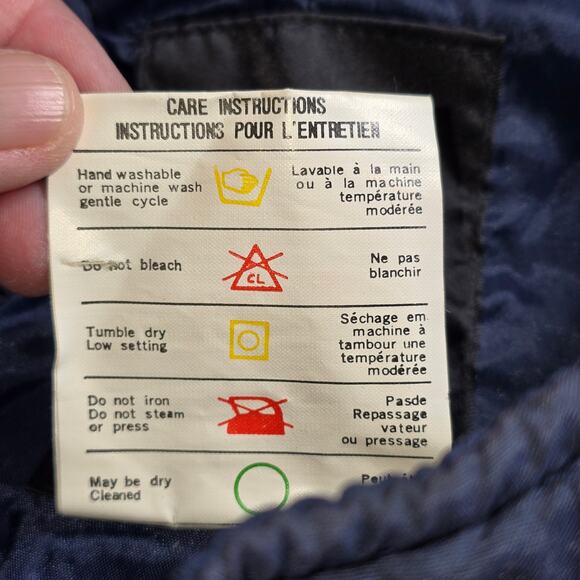 Vintage Altitude Ski Bibs Womens Size 10 Navy Blue Excellent Condition0 - Picture 9 of 10